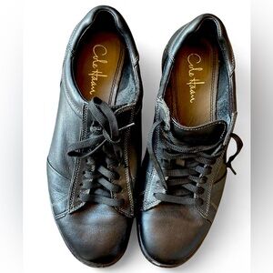 Cole Haan Black Leather Sneakers